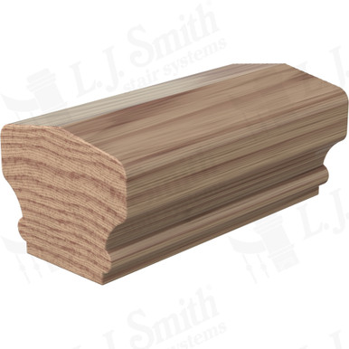 L.J. Smith Non-plowed Handrail · LJ-6C01SC-10-HK — stair parts selection with LeviArs Design & Remodeling