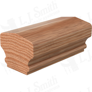 L.J. Smith Non-plowed Handrail · LJ-6C01SC-12-O — stair parts selection with LeviArs Design & Remodeling