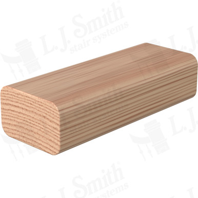 L.J. Smith Non-plowed Handrail · LJ-6K00C-08-H — stair parts selection with LeviArs Design & Remodeling