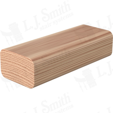 L.J. Smith Non-plowed Handrail · LJ-6K00C-10-H — stair parts selection with LeviArs Design & Remodeling