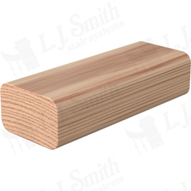 L.J. Smith Non-plowed Handrail · LJ-6K00C-14-H — stair parts selection with LeviArs Design & Remodeling