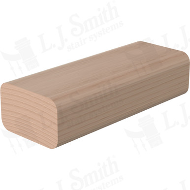 L.J. Smith Non-plowed Handrail · LJ-6K00C-14-M — stair parts selection with LeviArs Design & Remodeling
