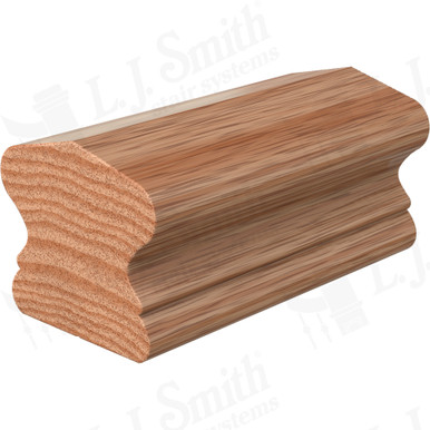 L.J. Smith Non-plowed Handrail · LJ-6P10C-12-O — stair parts selection with LeviArs Design & Remodeling