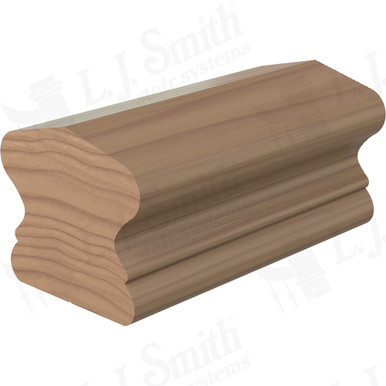 L.J. Smith Non-plowed Handrail · LJ-6P10C-12-P — stair parts selection with LeviArs Design & Remodeling