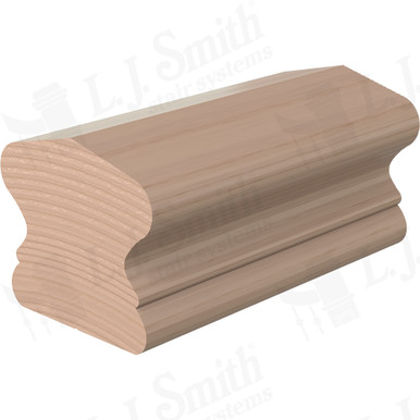 L.J. Smith Non-plowed Handrail · LJ-6P10CFJ1-M — stair parts selection with LeviArs Design & Remodeling