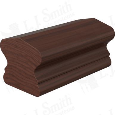 L.J. Smith Non-plowed Handrail · LJ-6P10CFJ1-W — stair parts selection with LeviArs Design & Remodeling