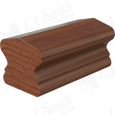 L.J. Smith Non-plowed Handrail · LJ-6P10SC-12-C — stair parts selection with LeviArs Design & Remodeling