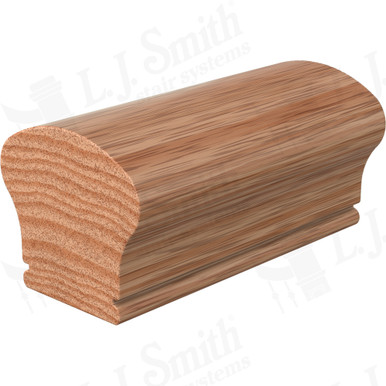 L.J. Smith Non-plowed Handrail · LJ-6W09FJ1-O — stair parts selection with LeviArs Design & Remodeling