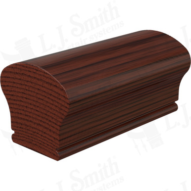 L.J. Smith Non-plowed Handrail · LJ-6W09SC-08-MH — stair parts selection with LeviArs Design & Remodeling
