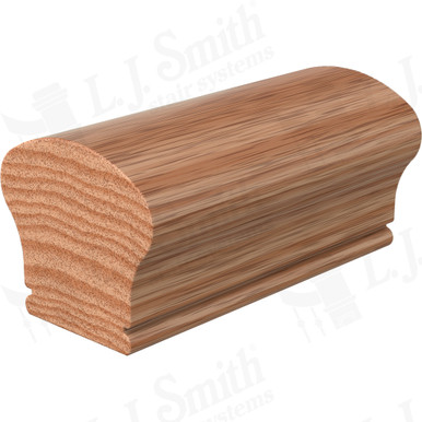 L.J. Smith Non-plowed Handrail · LJ-6W09SC-08-O — stair parts selection with LeviArs Design & Remodeling