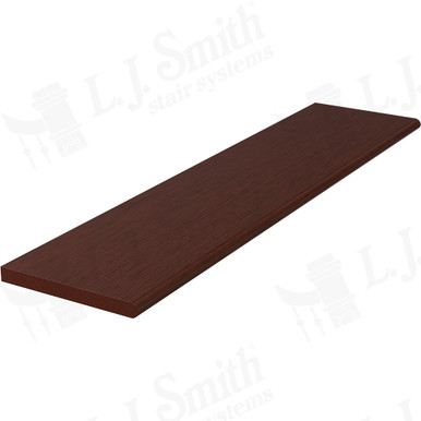 L.J. Smith Plain Tread · 807010X42-MH — stair parts selection with LeviArs Design & Remodeling