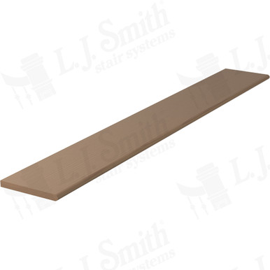 L.J. Smith Plain Tread · 807010X72-P — stair parts selection with LeviArs Design & Remodeling