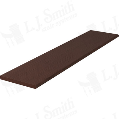 L.J. Smith Plain Tread · 807011X48-W — stair parts selection with LeviArs Design & Remodeling