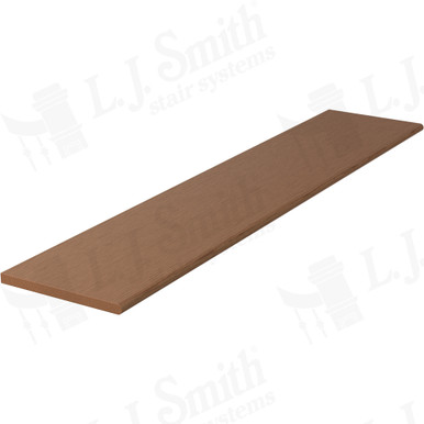 L.J. Smith Plain Tread · 807310X48-WO — stair parts selection with LeviArs Design & Remodeling