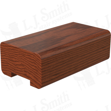 L.J. Smith Plowed Handrail · LJ-6000-12-BRZC — stair parts selection with LeviArs Design & Remodeling