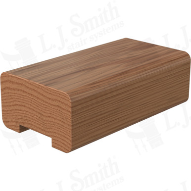L.J. Smith Plowed Handrail · LJ-6000-14-WO — stair parts selection with LeviArs Design & Remodeling