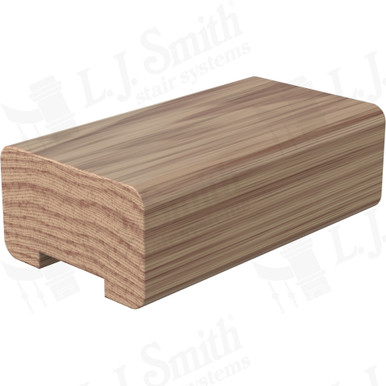L.J. Smith Plowed Handrail · LJ-6000-16-HK — stair parts selection with LeviArs Design & Remodeling