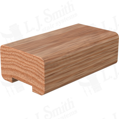 L.J. Smith Plowed Handrail · LJ-6000C-14-O — stair parts selection with LeviArs Design & Remodeling