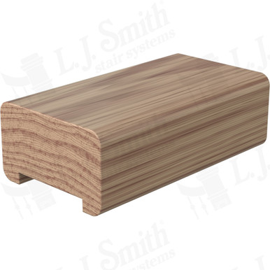 L.J. Smith Plowed Handrail · LJ-6001-08-HK — stair parts selection with LeviArs Design & Remodeling