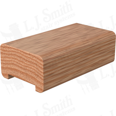 L.J. Smith Plowed Handrail · LJ-6001-10-O — stair parts selection with LeviArs Design & Remodeling