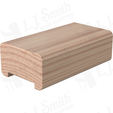 L.J. Smith Plowed Handrail · LJ-6001-12-B — stair parts selection with LeviArs Design & Remodeling