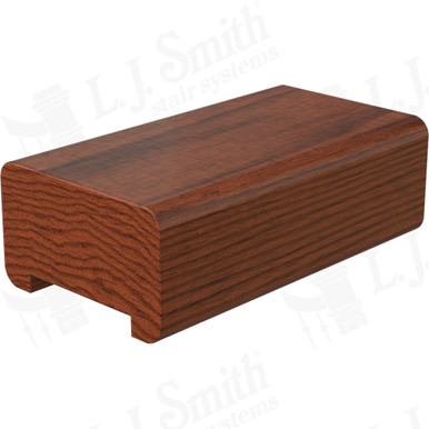 L.J. Smith Plowed Handrail · LJ-6001-14-BRZC — stair parts selection with LeviArs Design & Remodeling