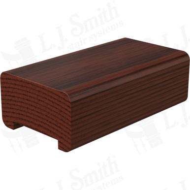 L.J. Smith Plowed Handrail · LJ-6001-14-MH — stair parts selection with LeviArs Design & Remodeling