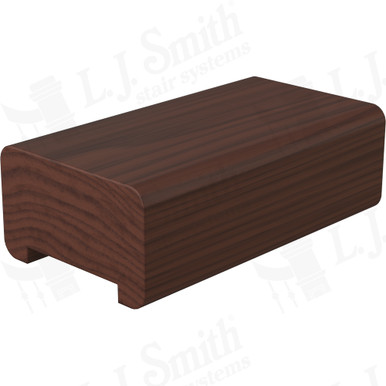 L.J. Smith Plowed Handrail · LJ-6001-16-W — stair parts selection with LeviArs Design & Remodeling
