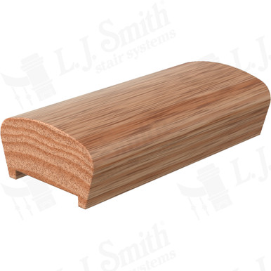 L.J. Smith Plowed Handrail · LJ-6042P-08-O — stair parts selection with LeviArs Design & Remodeling