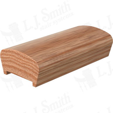 L.J. Smith Plowed Handrail · LJ-6042P-10-O — stair parts selection with LeviArs Design & Remodeling
