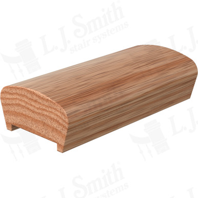 L.J. Smith Plowed Handrail · LJ-6042P-12-O — stair parts selection with LeviArs Design & Remodeling