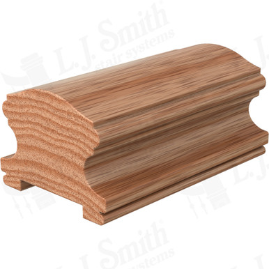 L.J. Smith Plowed Handrail · LJ-6400P-20-O — stair parts selection with LeviArs Design & Remodeling