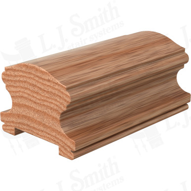L.J. Smith Plowed Handrail · LJ-6400PC-14-O — stair parts selection with LeviArs Design & Remodeling