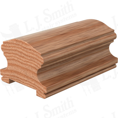 L.J. Smith Plowed Handrail · LJ-6400PC-16-O — stair parts selection with LeviArs Design & Remodeling