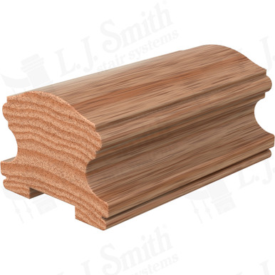 L.J. Smith Plowed Handrail · LJ-6400PS0-14-O — stair parts selection with LeviArs Design & Remodeling