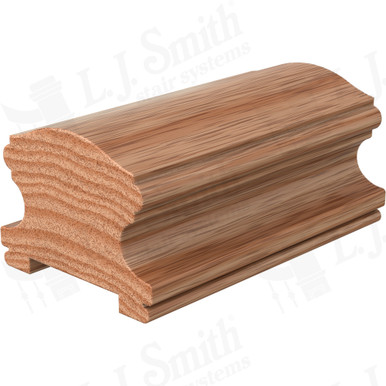 L.J. Smith Plowed Handrail · LJ-6400PSC-08-O — stair parts selection with LeviArs Design & Remodeling