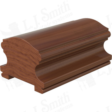L.J. Smith Plowed Handrail · LJ-6400PSC-10-C — stair parts selection with LeviArs Design & Remodeling