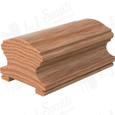 L.J. Smith Plowed Handrail · LJ-6400PSC-14-O — stair parts selection with LeviArs Design & Remodeling