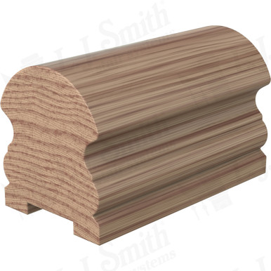 L.J. Smith Plowed Handrail · LJ-6519P0FJ1-HK — stair parts selection with LeviArs Design & Remodeling