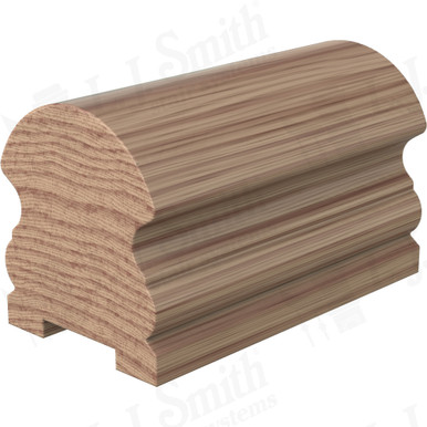 L.J. Smith Plowed Handrail · LJ-6519P0FJ114-HK — stair parts selection with LeviArs Design & Remodeling