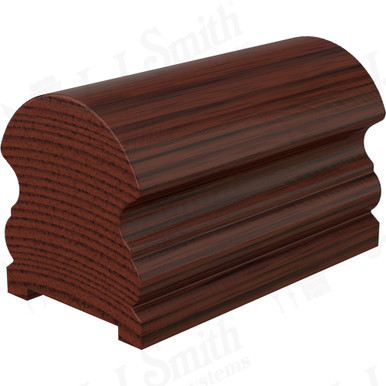 L.J. Smith Plowed Handrail · LJ-6519PSC-12-MH — stair parts selection with LeviArs Design & Remodeling