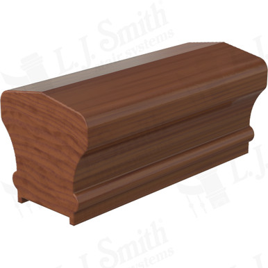 L.J. Smith Plowed Handrail · LJ-6601PC-12-C — stair parts selection with LeviArs Design & Remodeling