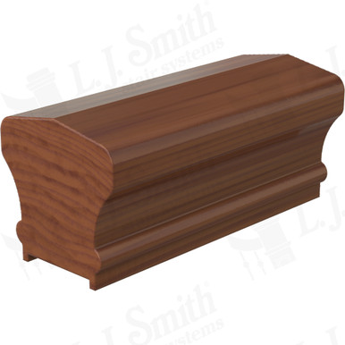 L.J. Smith Plowed Handrail · LJ-6601PFJ1-C — stair parts selection with LeviArs Design & Remodeling