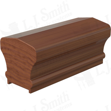L.J. Smith Plowed Handrail · LJ-6601PSC-12-C — stair parts selection with LeviArs Design & Remodeling