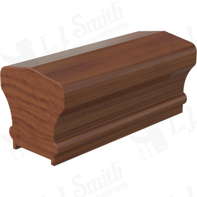 L.J. Smith Plowed Handrail · LJ-6601PSC-14-C — stair parts selection with LeviArs Design & Remodeling