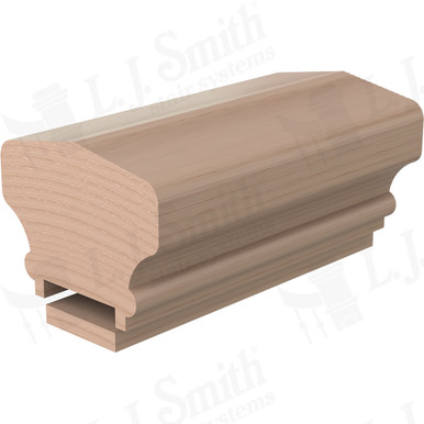 L.J. Smith Plowed Handrail · LJ-6701P/6000F-10-M — stair parts selection with LeviArs Design & Remodeling