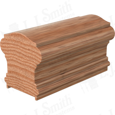 L.J. Smith Plowed Handrail · LJ-6900P-16-O — stair parts selection with LeviArs Design & Remodeling