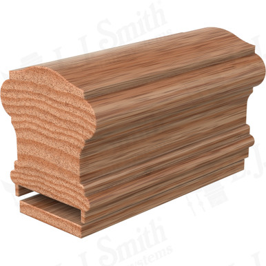 L.J. Smith Plowed Handrail · LJ-6900PFJ1/07-O — stair parts selection with LeviArs Design & Remodeling