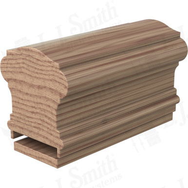 L.J. Smith Plowed Handrail · LJ-6900PSC/07-12-HK — stair parts selection with LeviArs Design & Remodeling