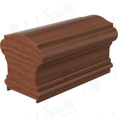 L.J. Smith Plowed Handrail · LJ-6900PSC-08-C — stair parts selection with LeviArs Design & Remodeling